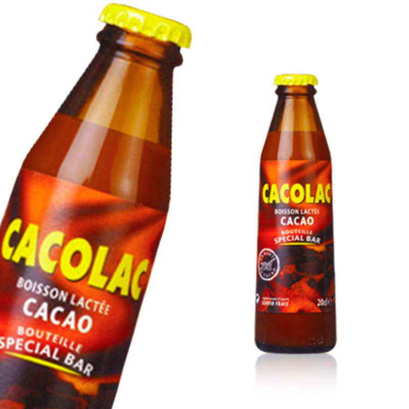 La bouteille de Cacolac dans le clip Placements de produits de